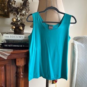 Chico’s NWOT Microfiber Tank Top - Turquoise